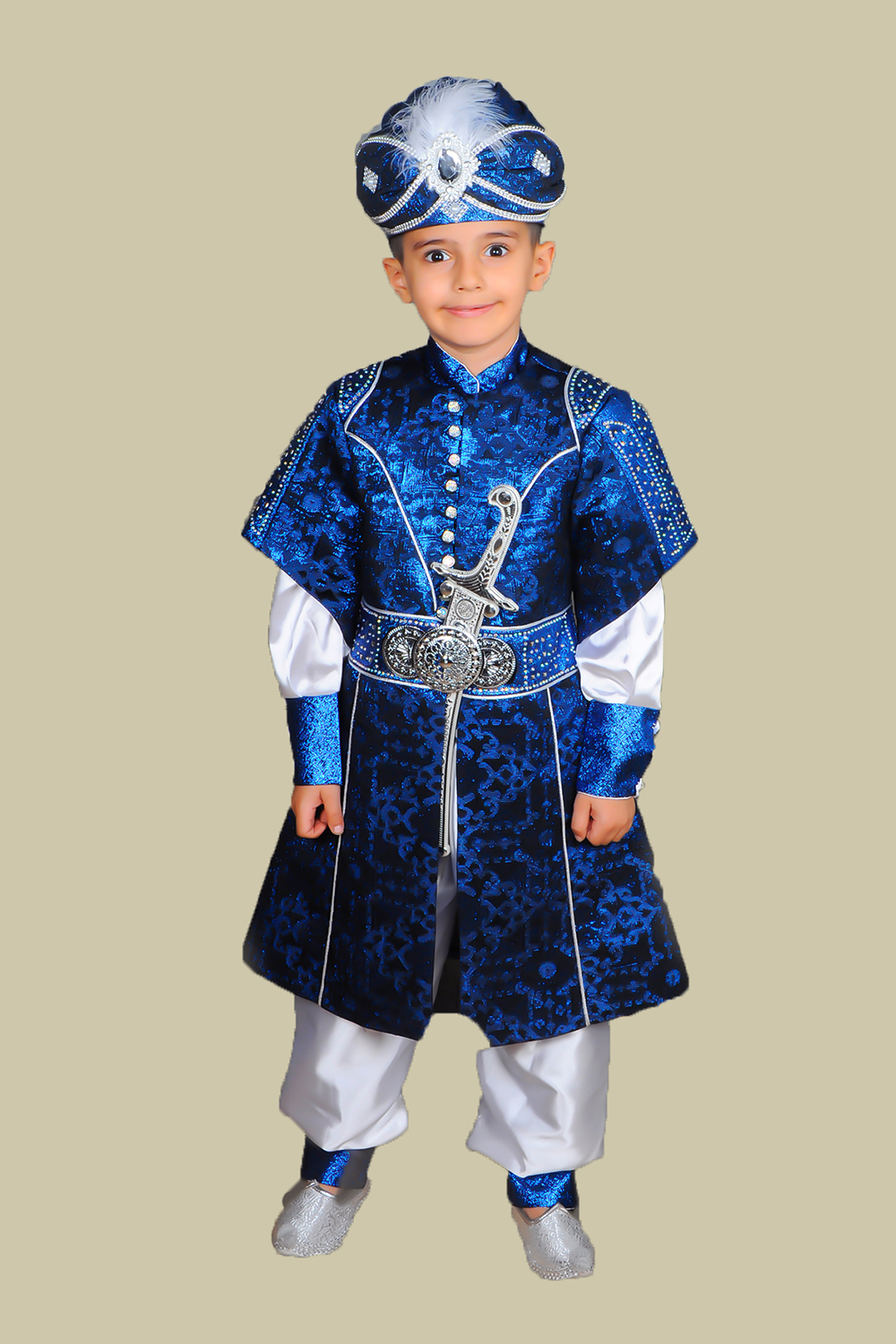 Sultan Uygun Pelerinli Sünnet Elbisesi