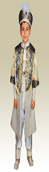 Simli Prens Pelerinli Sünnet Kıyafeti