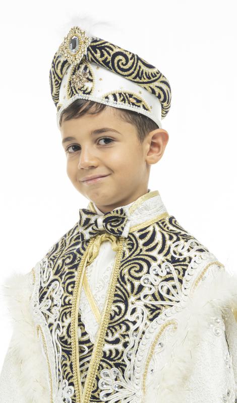 Paşa Lüx Pelerinli Taşlı Sünnet Kıyafeti