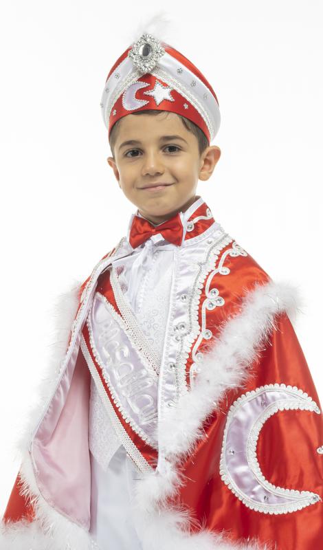 Ay Yıldız Türk Bayraklı Pelerin Sünnet Kıyafeti