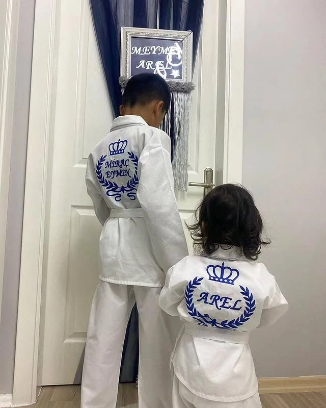 Nakışlı Sünnet Pijama Takımı