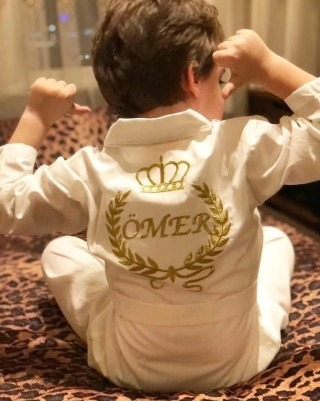 Nakışlı Sünnet Pijama Takımı