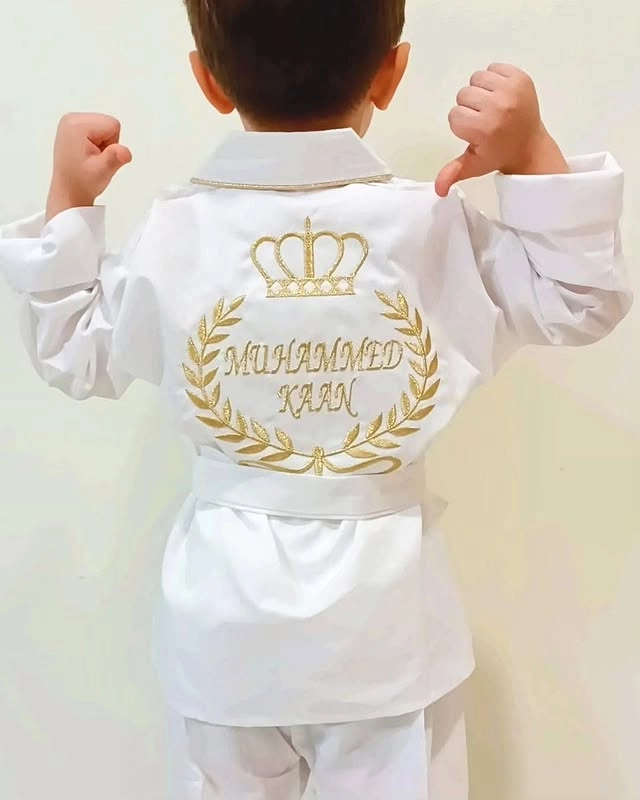 Nakışlı Sünnet Pijama Takımı