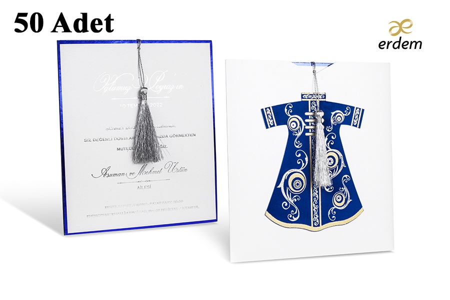 Erdem Sünnet Davetiyesi 80916 Sünnet Düğün Davetiyesi