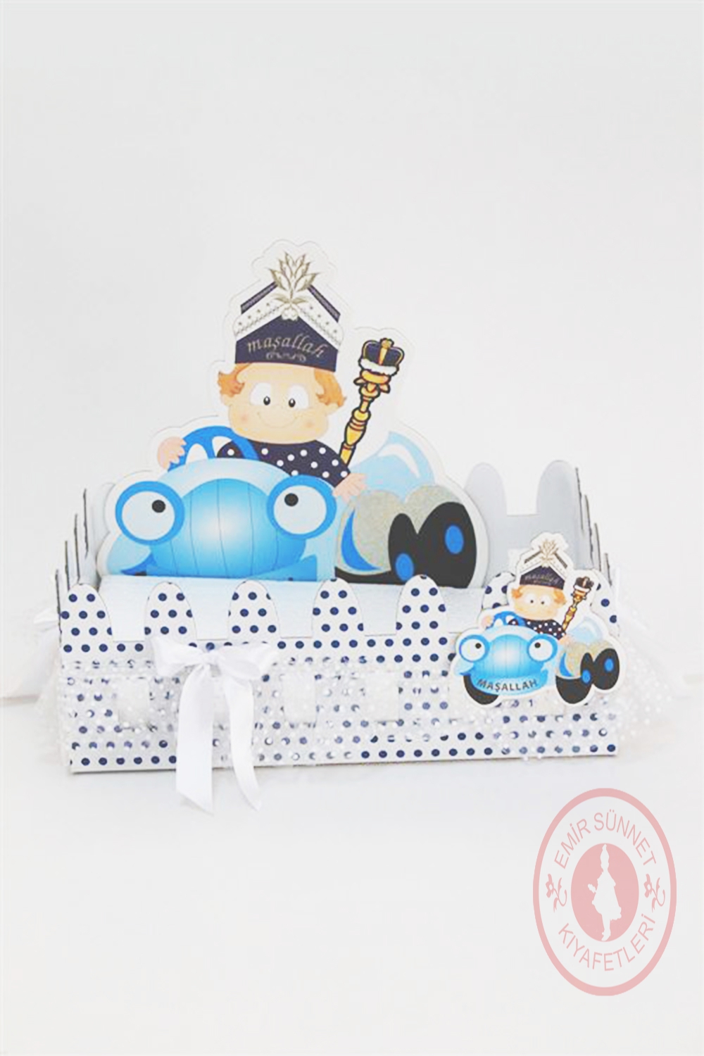 Arabalı Mukavva Çit Sünnet Sepeti