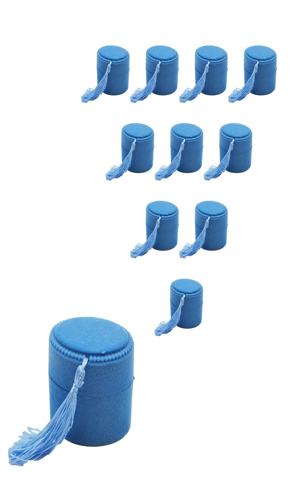 Lacivert Kadife Kutu Sünnet Şekeri