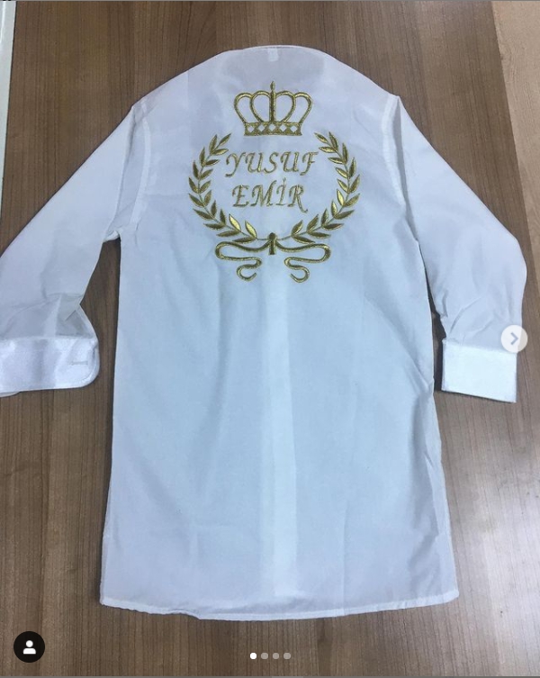 İsme Özel Çocuk Gömleği